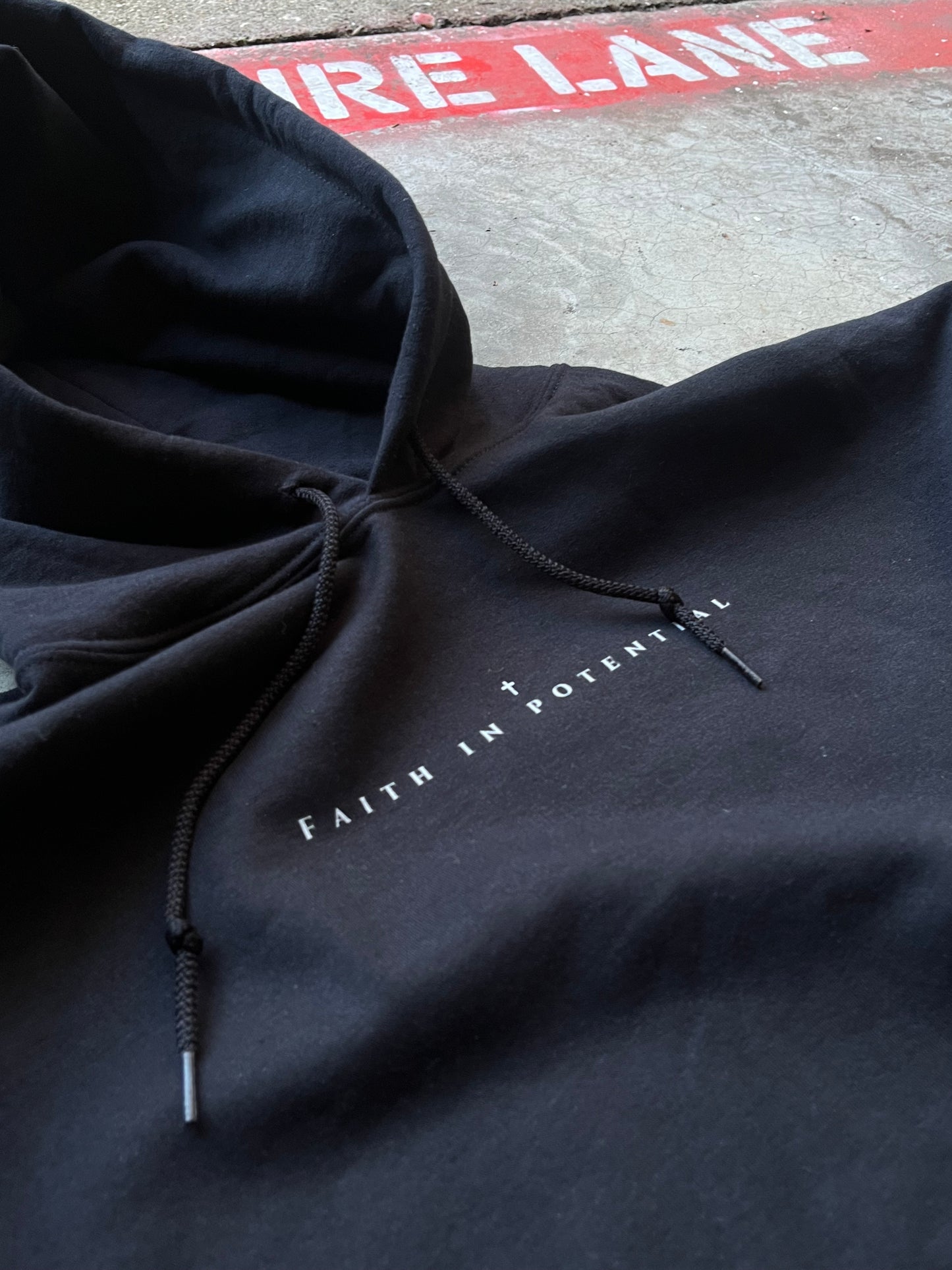 Premium faithinpotential Embroidered Hoodie